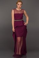 Длинное Вечернее Платье Пурпурный AR36950