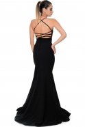 Длинное Вечернее Платье Черный GG6875