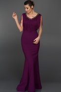Длинное Вечернее Платье Фиолетовый W6022