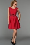 Короткое Вечернее Платье красный DS330