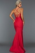 Длинное Вечернее Платье красный ABU043