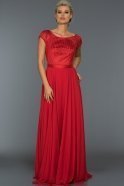 Длинное Вечернее Платье красный F4283