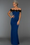 Длинное Вечернее Платье Ярко-синий AR36829