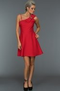 Короткое Вечернее Платье красный AR36969