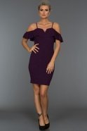Короткое Вечернее Платье Пурпурный AR38003