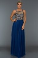 Длинное Вечернее Платье Ярко-синий AR38025
