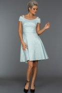Короткое Вечернее Платье Светло-синий AB8036