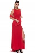 Длинное Вечернее Платье красный ALY6054