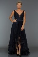 Длинное Вечернее Платье Темно-синий AN2388
