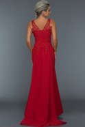 Длинное Вечернее Платье красный ABU138