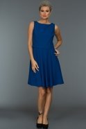 Короткое Вечернее Платье Ярко-синий W8020