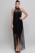 Короткое Ночное Платье Черный AR36797
