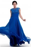 Длинное Вечернее Платье Ярко-синий M1465