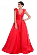 Длинное Выпускное Платье красный K4351427