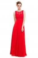 Длинное Вечернее Платье красный S3988