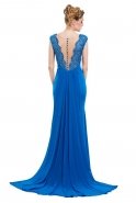 Длинное Выпускное Платье Ярко-синий K4335420