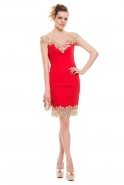 Короткое Выпускное Платье красный K4333333