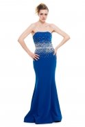 Длинное Вечернее Платье Ярко-синий O1156