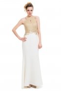 Длинное Вечернее Платье Белый M1462
