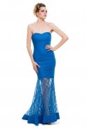 Длинное Вечернее Платье Ярко-синий C6110