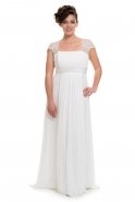 Вечернее Платье Большого Размера Белый F941