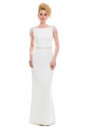 Длинное Вечернее Платье Белый K4342269