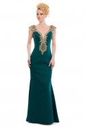 Длинное Выпускное Платье зелёный K4333153