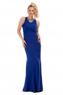 Длинное Вечернее Платье Ярко-синий S3733