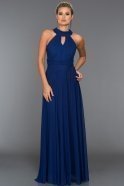 Длинное Вечернее Платье Ярко-синий GG6952
