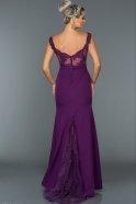 Длинное Вечернее Платье Пурпурный ABU013