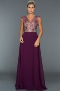 Длинное Вечернее Платье Фиолетовый C7284