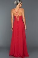 Длинное Вечернее Платье красный ABU070