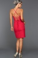 Короткое Вечернее Платье красный C8103