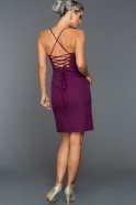 Короткое Вечернее Платье Фиолетовый C8103