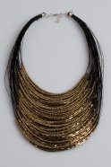 Ожерелья Золотой AB001