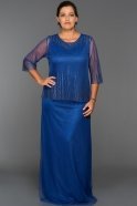 Длинное Вечернее Платье Ярко-синий BC8788