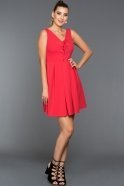 Короткое Вечернее Платье красный A60456