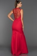 Длинное Вечернее Платье красный C7257