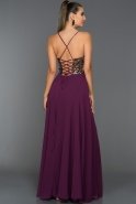 Длинное Вечернее Платье Фиолетовый C7338