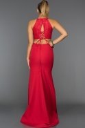 Длинное Вечернее Платье красный C7353