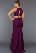 Длинное Вечернее Платье Фиолетовый C7353