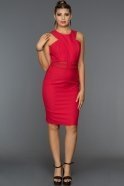 Короткое Вечернее Платье красный W8021