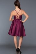 Короткое Вечернее Платье Пурпурный GG5547
