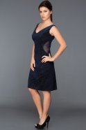 Короткое Вечернее Платье Темно-синий GG5548
