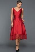 Короткое Вечернее Платье красный GG5545