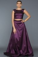 Длинное Вечернее Платье Фиолетовый C7248