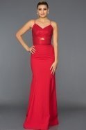 Длинное Вечернее Платье красный GG7020