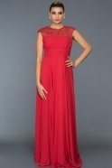 Длинное Вечернее Платье красный L6038