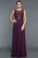Длинное Вечернее Платье Фиолетовый ABU333