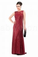 Длинное Вечернее Платье красный M1393-01